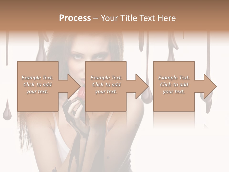 Brown Fingers Cacao PowerPoint Template