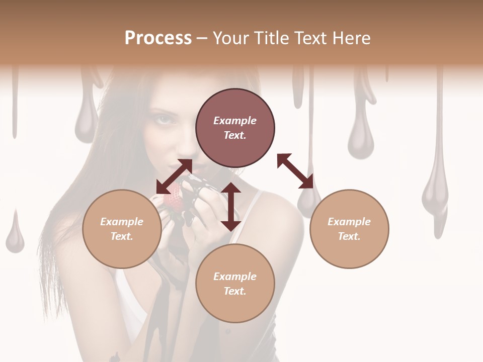 Brown Fingers Cacao PowerPoint Template