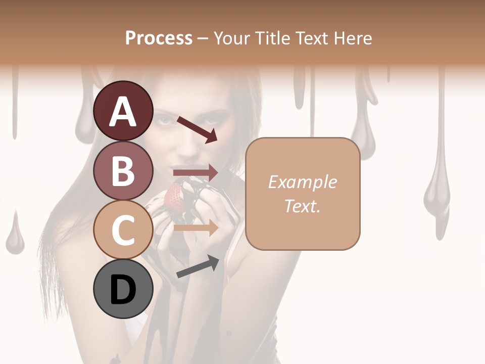 Brown Fingers Cacao PowerPoint Template