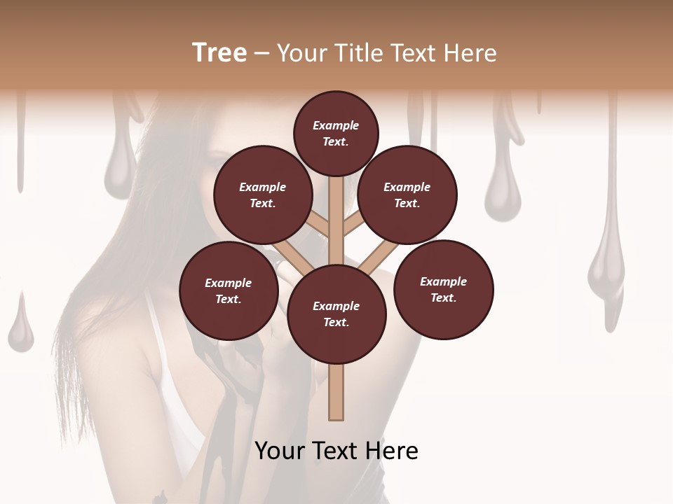 Brown Fingers Cacao PowerPoint Template