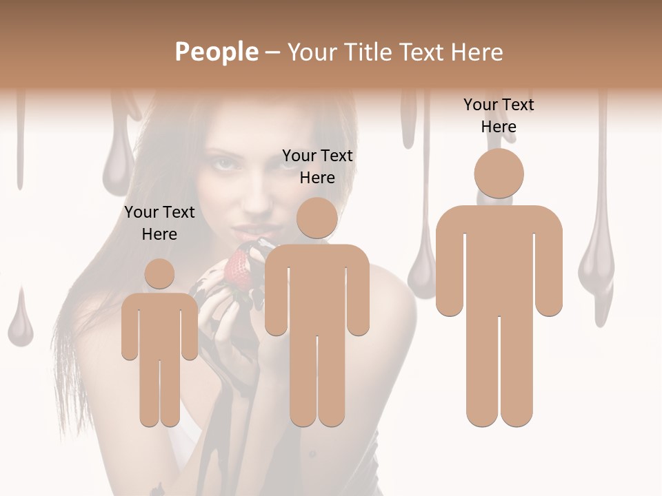 Brown Fingers Cacao PowerPoint Template