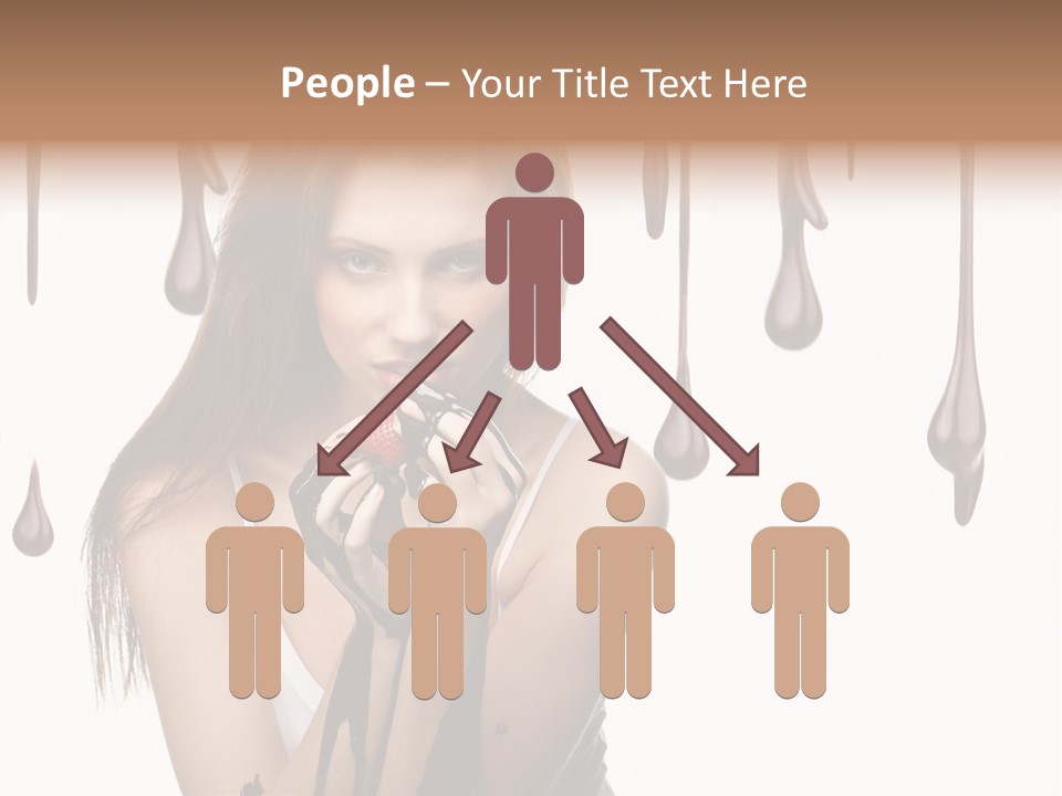 Brown Fingers Cacao PowerPoint Template