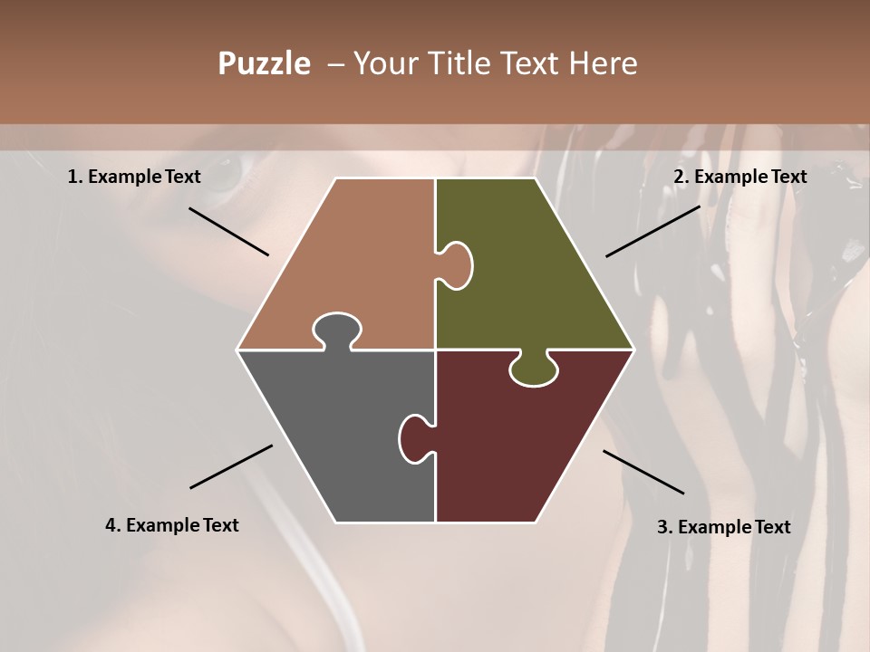 Eyes Cacao Fashion PowerPoint Template