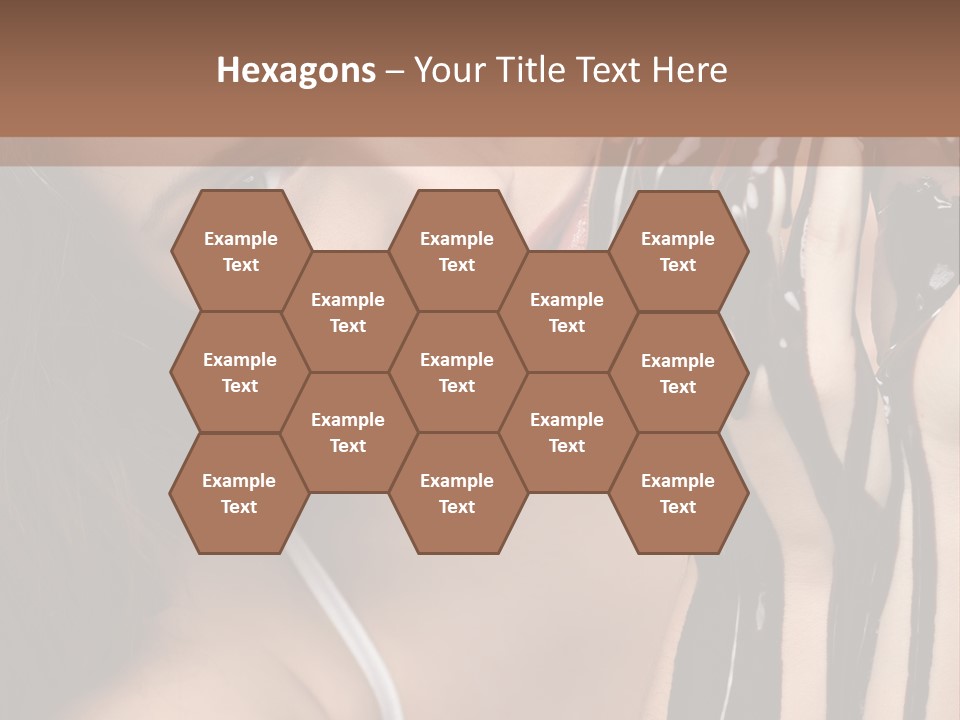 Eyes Cacao Fashion PowerPoint Template