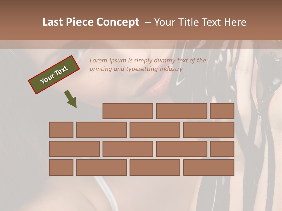 Eyes Cacao Fashion PowerPoint Template