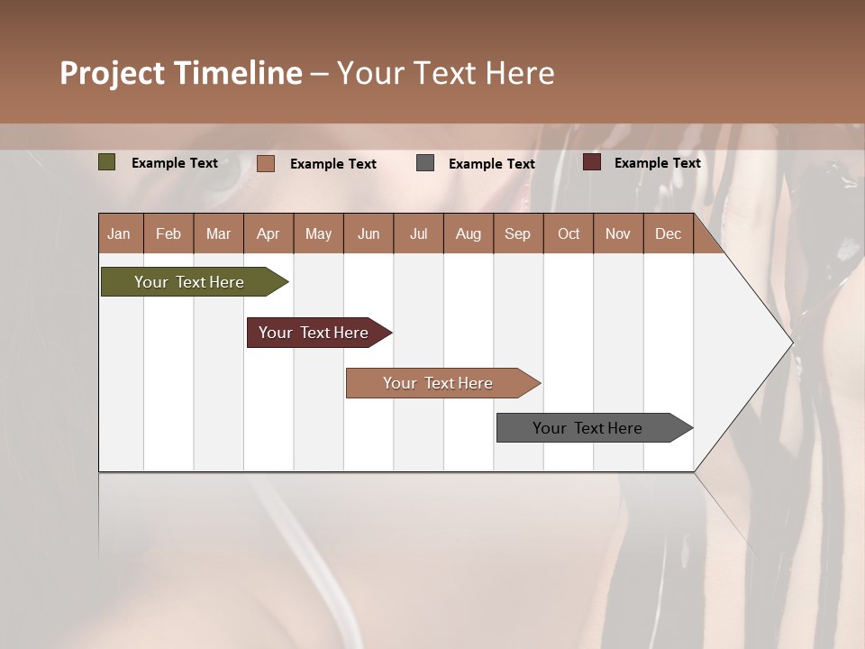 Eyes Cacao Fashion PowerPoint Template
