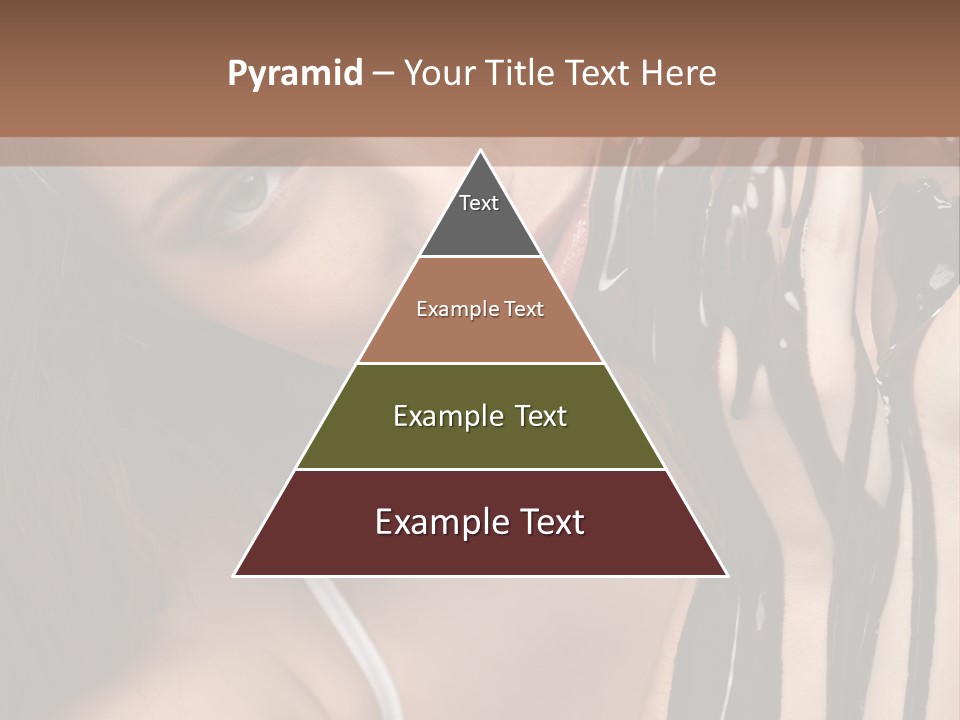 Eyes Cacao Fashion PowerPoint Template