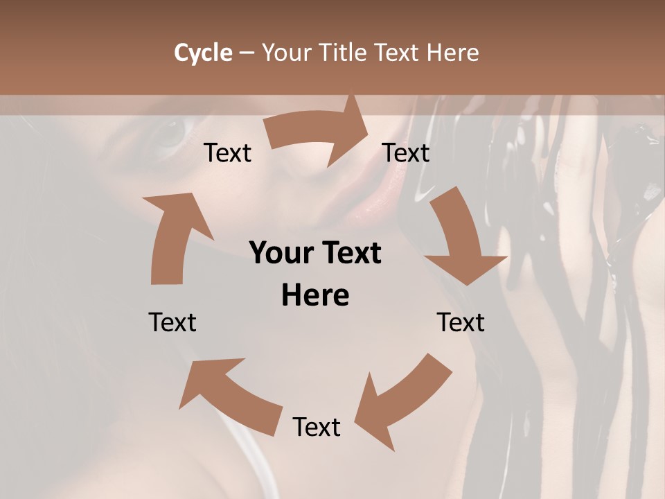 Eyes Cacao Fashion PowerPoint Template