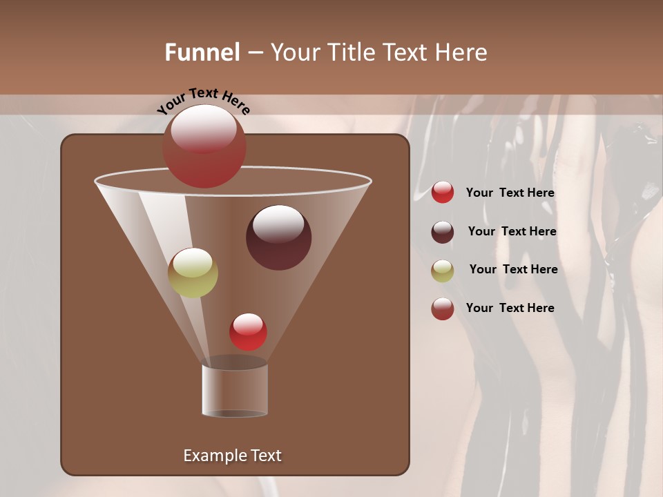 Eyes Cacao Fashion PowerPoint Template