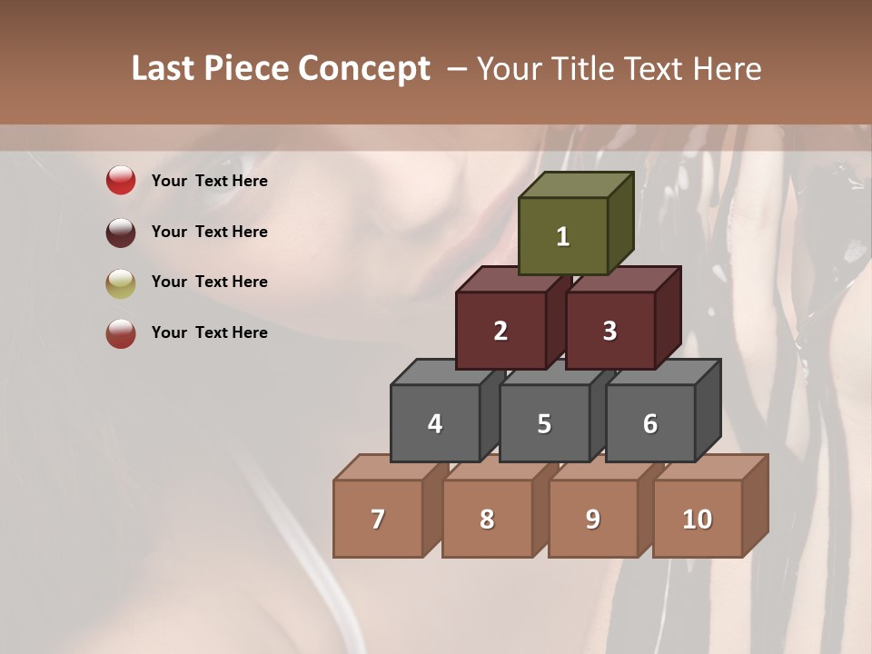Eyes Cacao Fashion PowerPoint Template