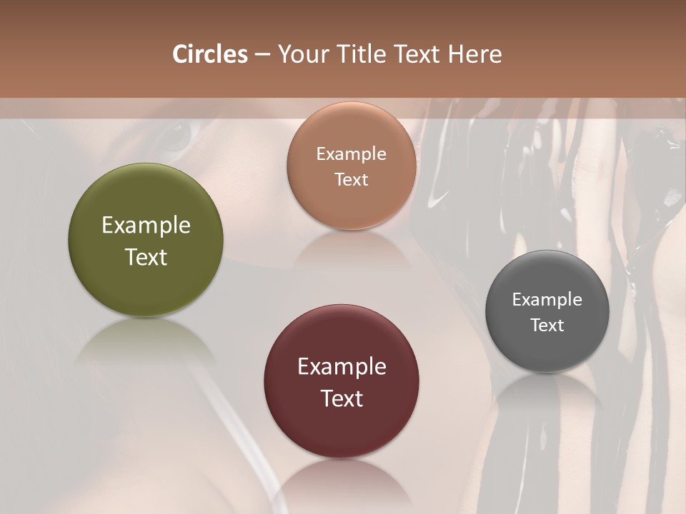 Eyes Cacao Fashion PowerPoint Template