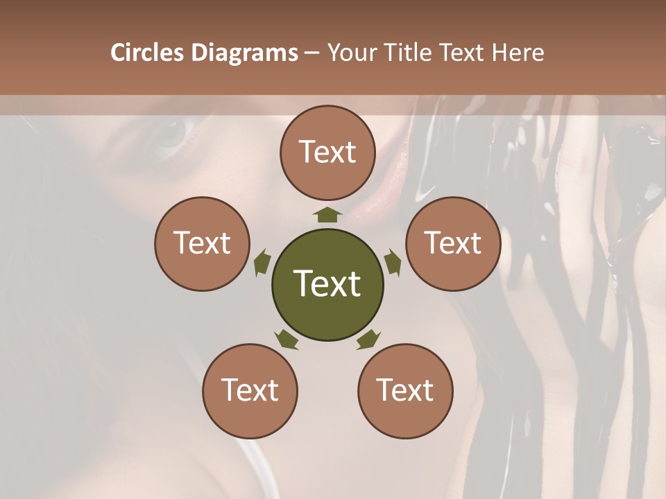 Eyes Cacao Fashion PowerPoint Template