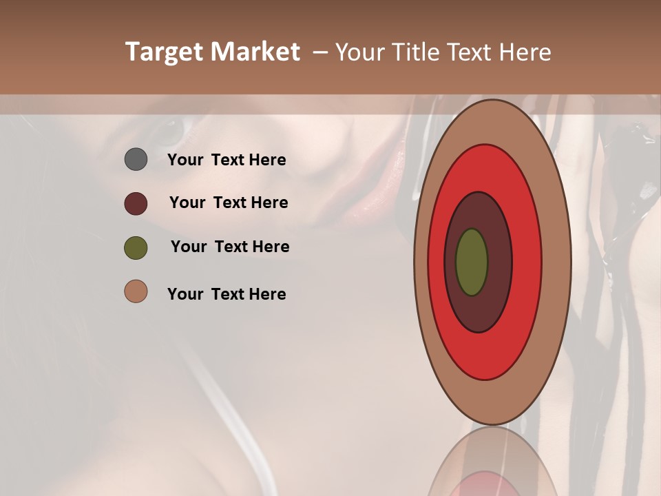 Eyes Cacao Fashion PowerPoint Template