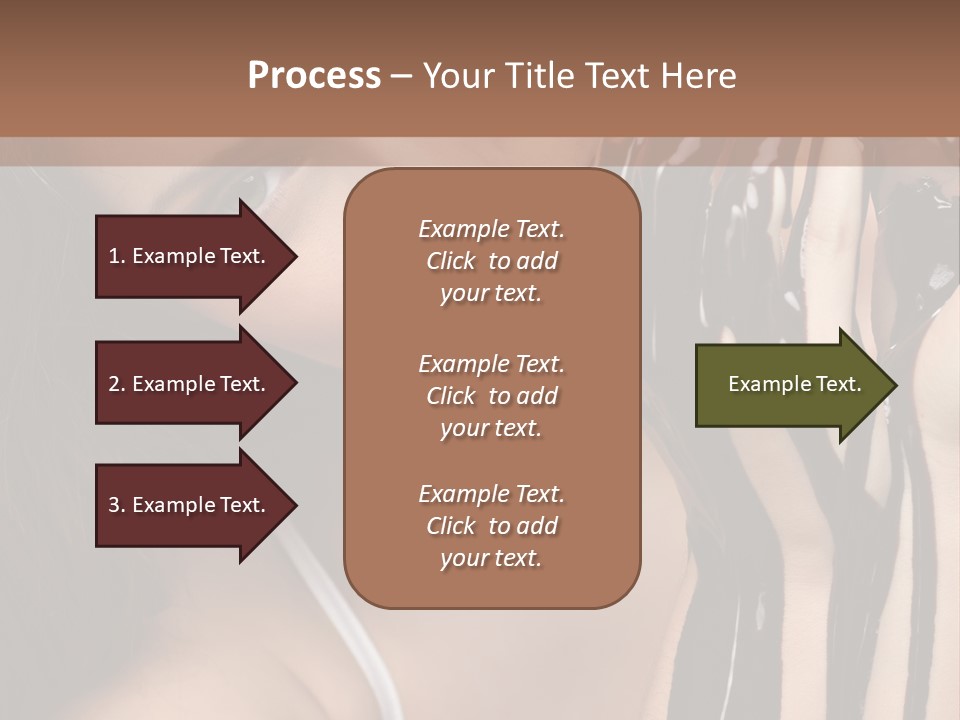 Eyes Cacao Fashion PowerPoint Template