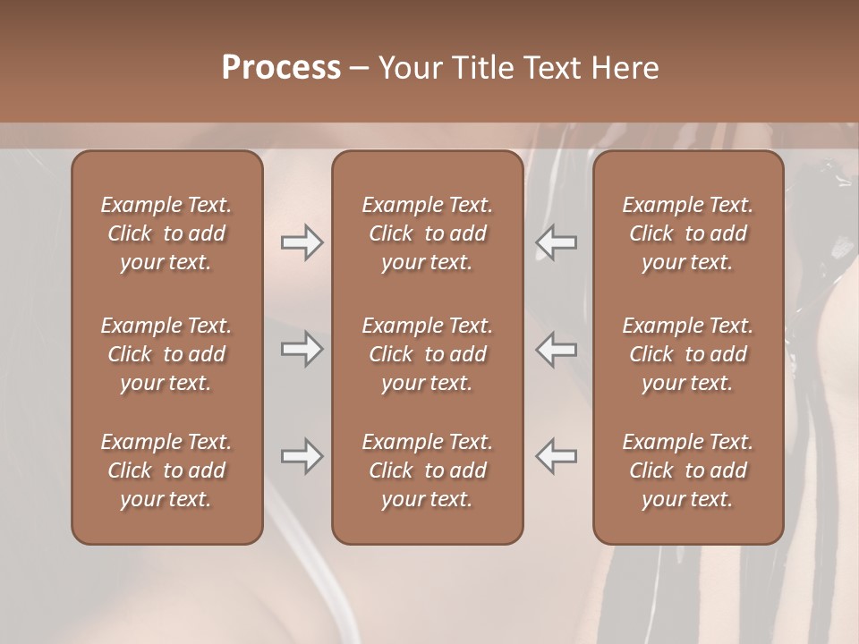 Eyes Cacao Fashion PowerPoint Template