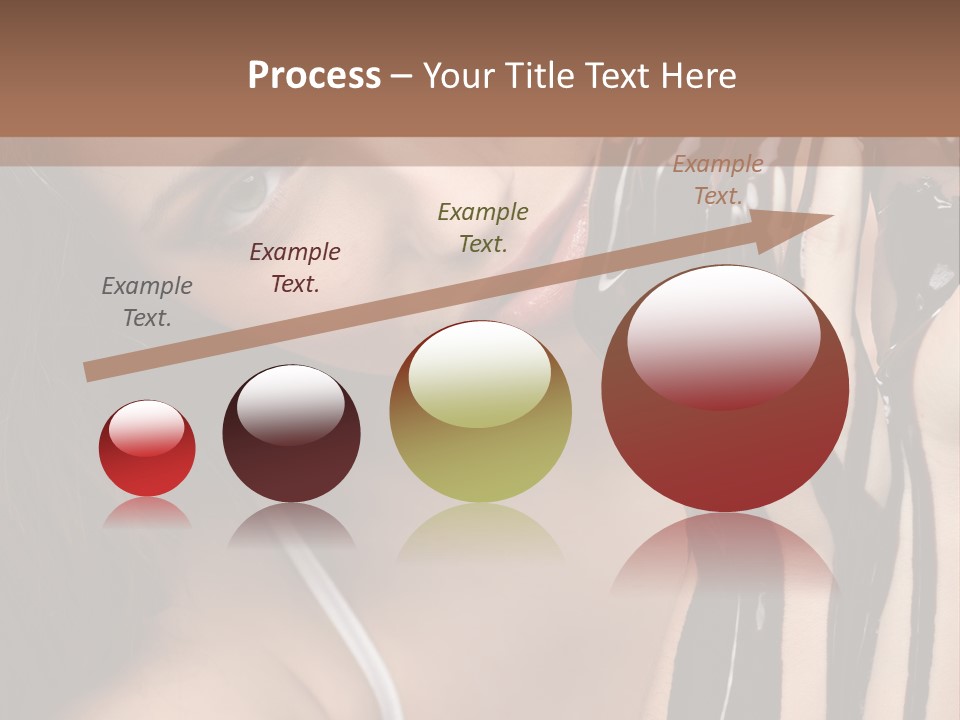 Eyes Cacao Fashion PowerPoint Template