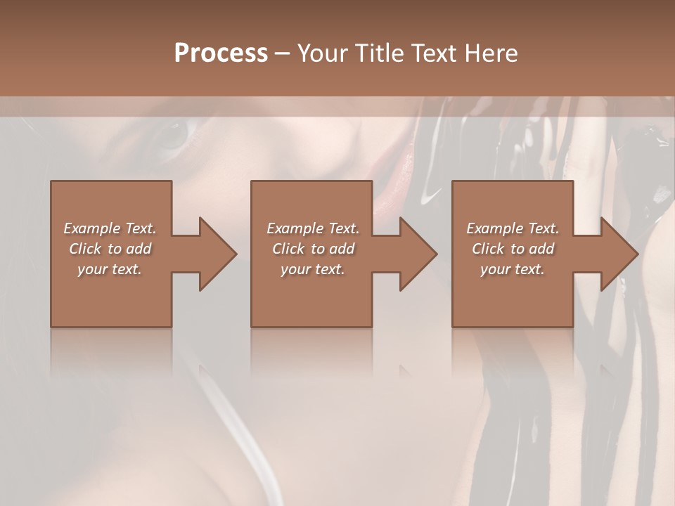 Eyes Cacao Fashion PowerPoint Template