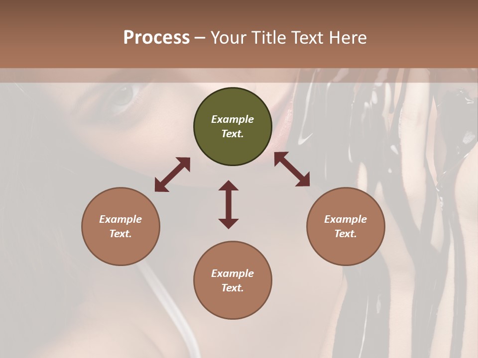 Eyes Cacao Fashion PowerPoint Template