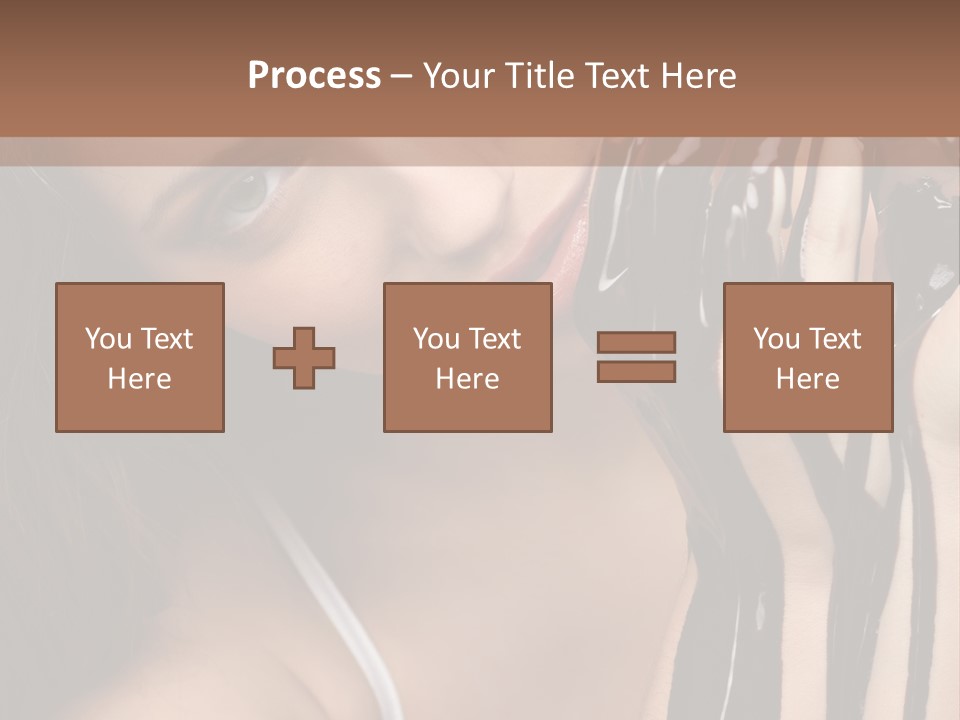 Eyes Cacao Fashion PowerPoint Template