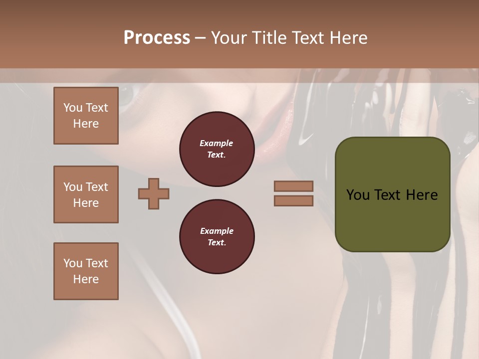 Eyes Cacao Fashion PowerPoint Template