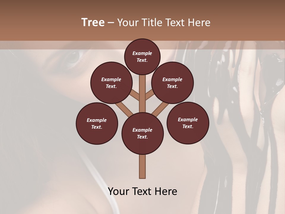 Eyes Cacao Fashion PowerPoint Template