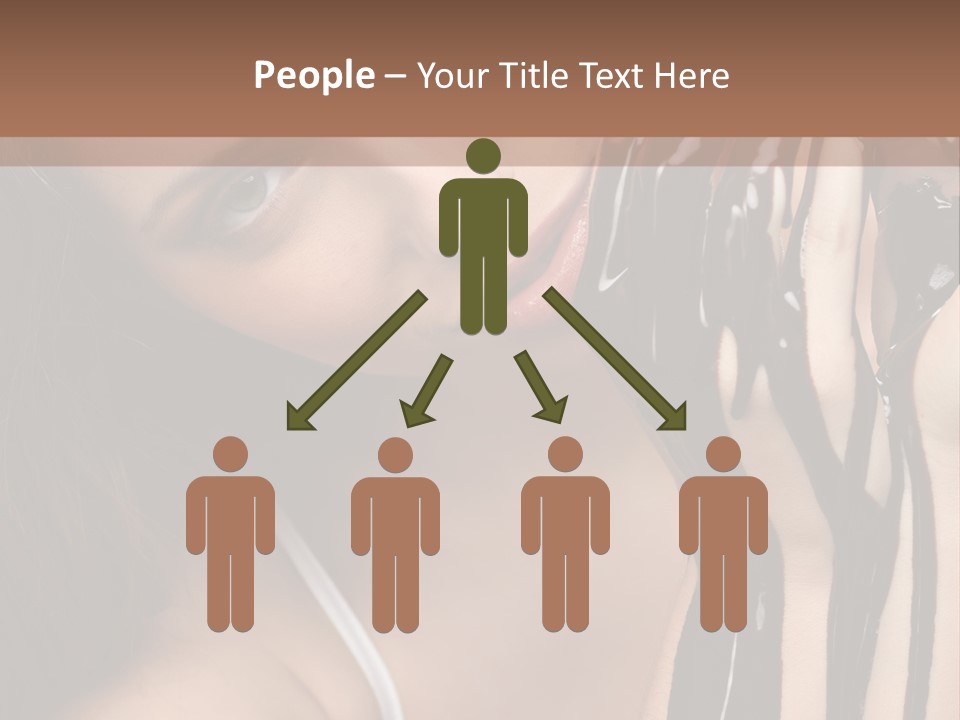 Eyes Cacao Fashion PowerPoint Template