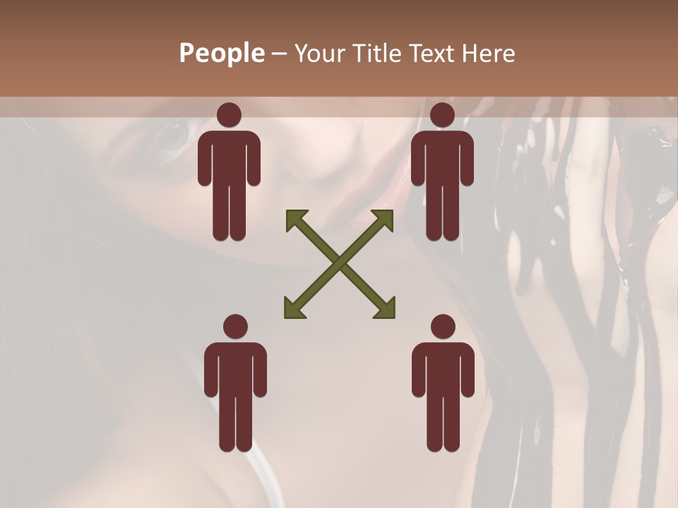 Eyes Cacao Fashion PowerPoint Template