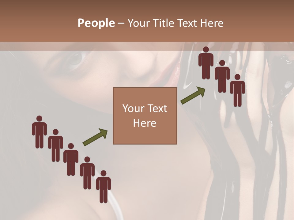Eyes Cacao Fashion PowerPoint Template