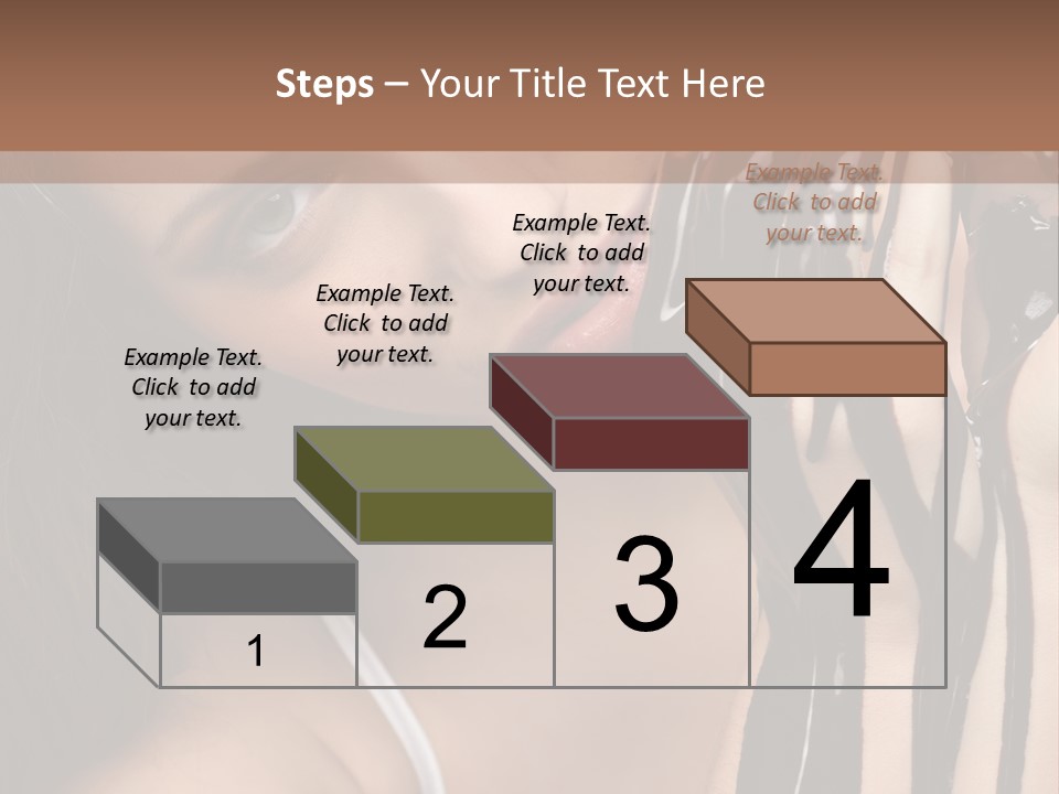 Eyes Cacao Fashion PowerPoint Template