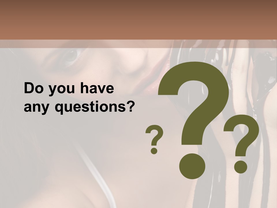 Eyes Cacao Fashion PowerPoint Template