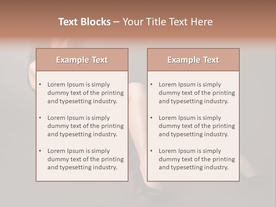Human Boardroom Humor PowerPoint Template