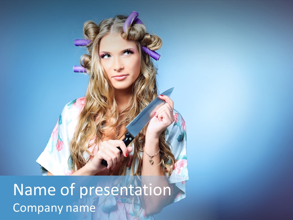 Daily People Belle PowerPoint Template