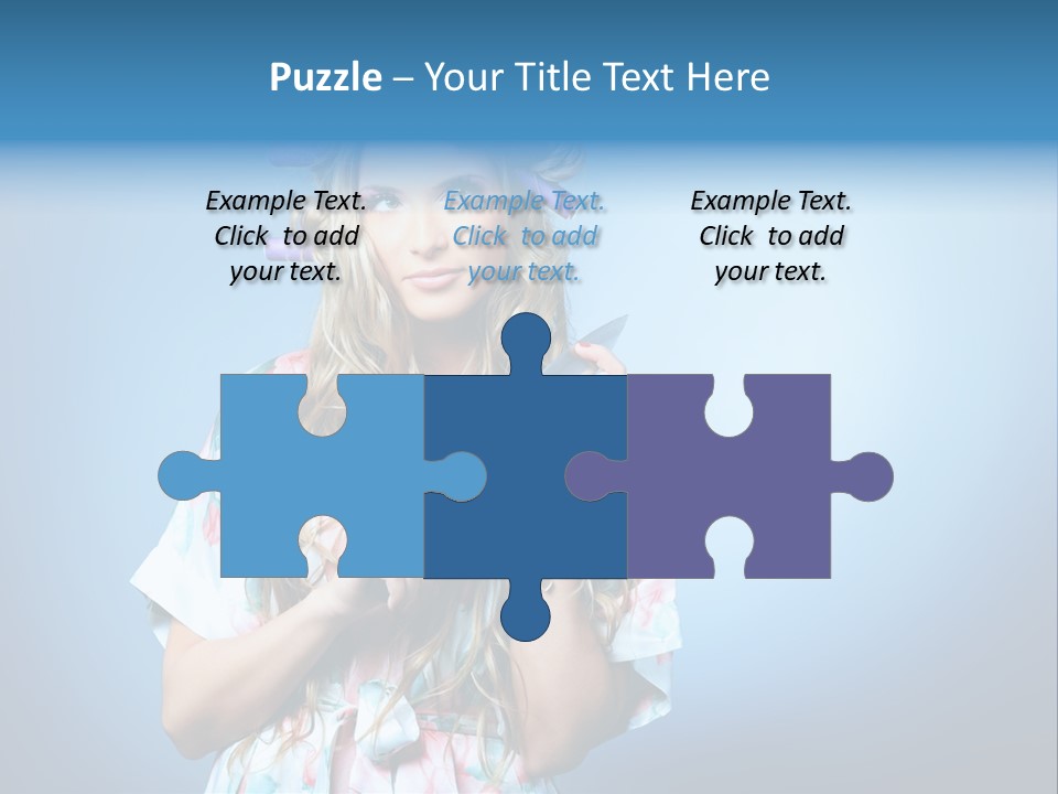 Daily People Belle PowerPoint Template