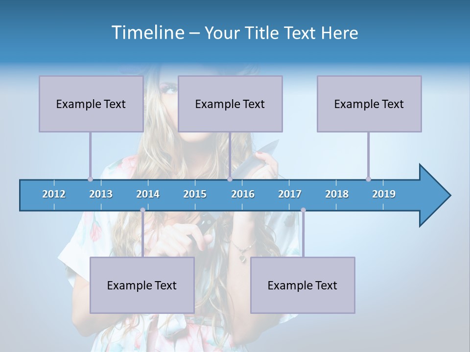 Daily People Belle PowerPoint Template