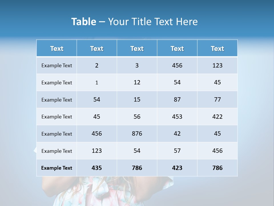 Daily People Belle PowerPoint Template