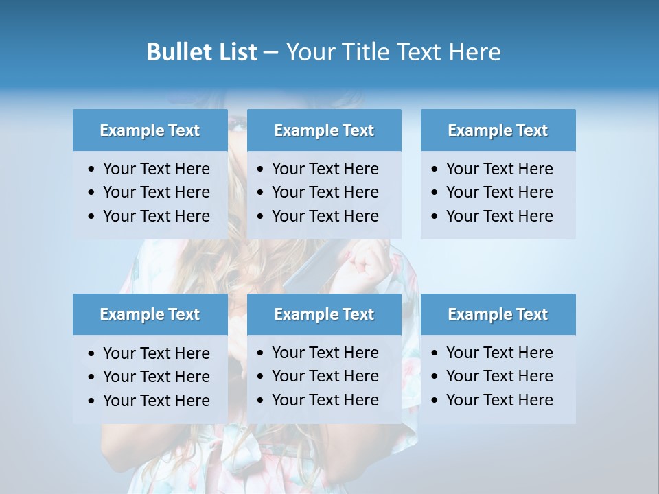 Daily People Belle PowerPoint Template