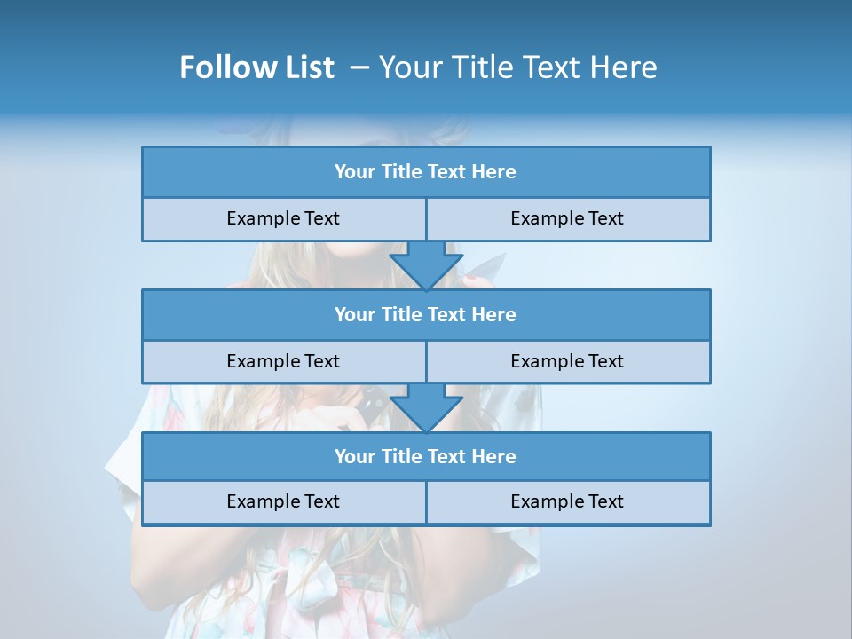 Daily People Belle PowerPoint Template