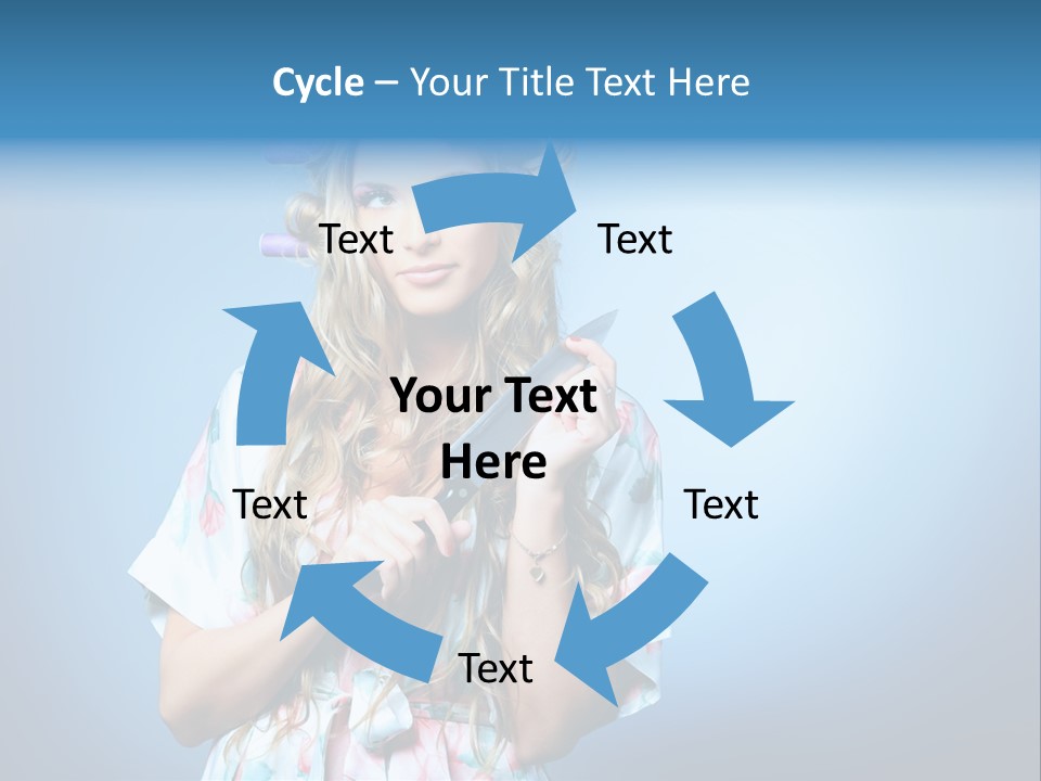 Daily People Belle PowerPoint Template