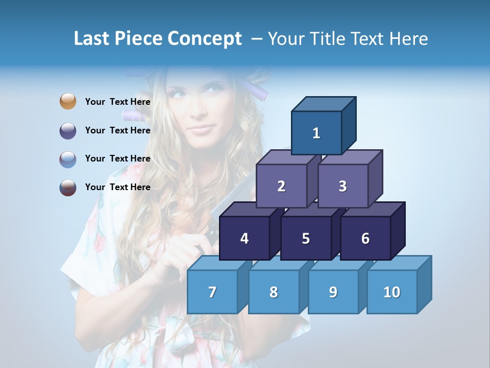 Daily People Belle PowerPoint Template