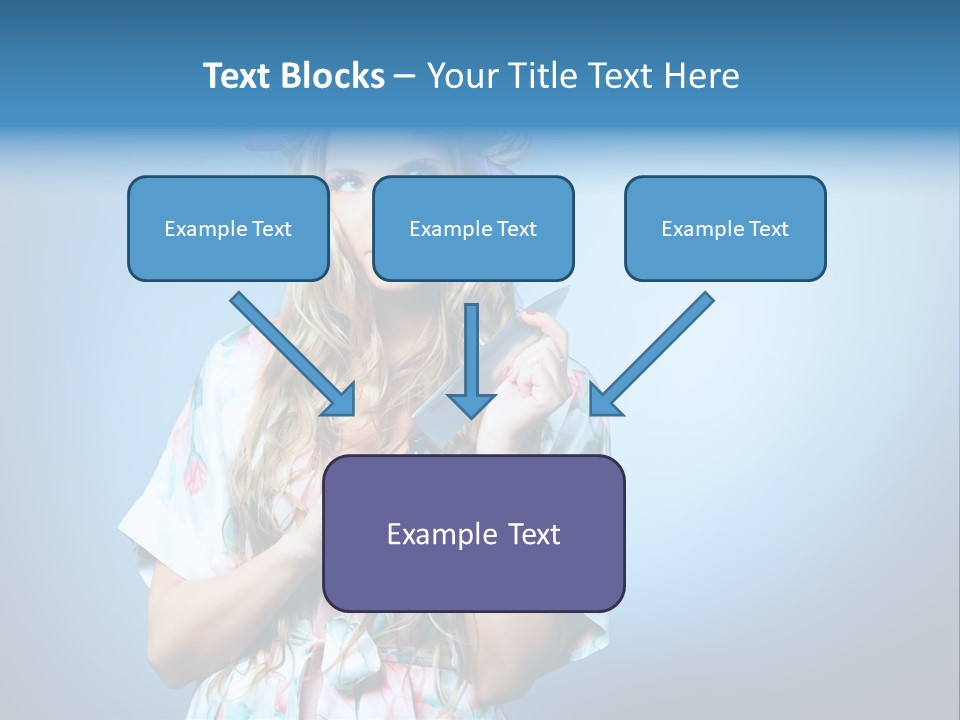 Daily People Belle PowerPoint Template
