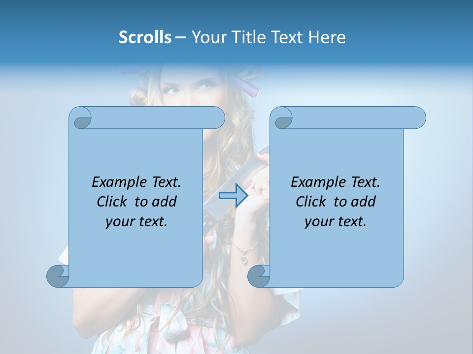 Daily People Belle PowerPoint Template