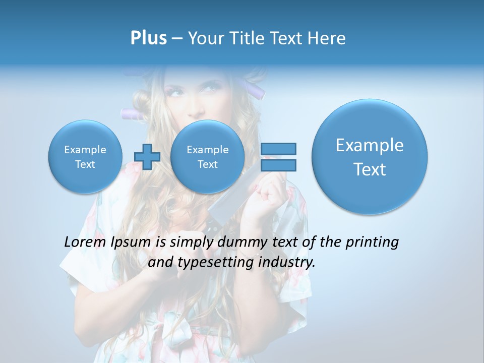 Daily People Belle PowerPoint Template