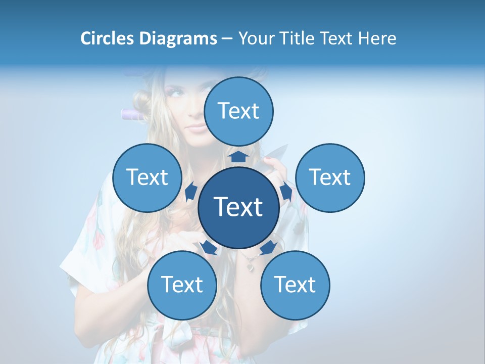 Daily People Belle PowerPoint Template