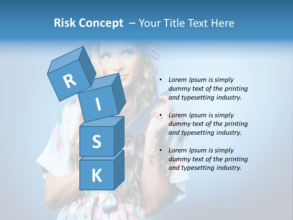 Daily People Belle PowerPoint Template