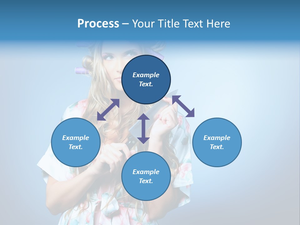Daily People Belle PowerPoint Template
