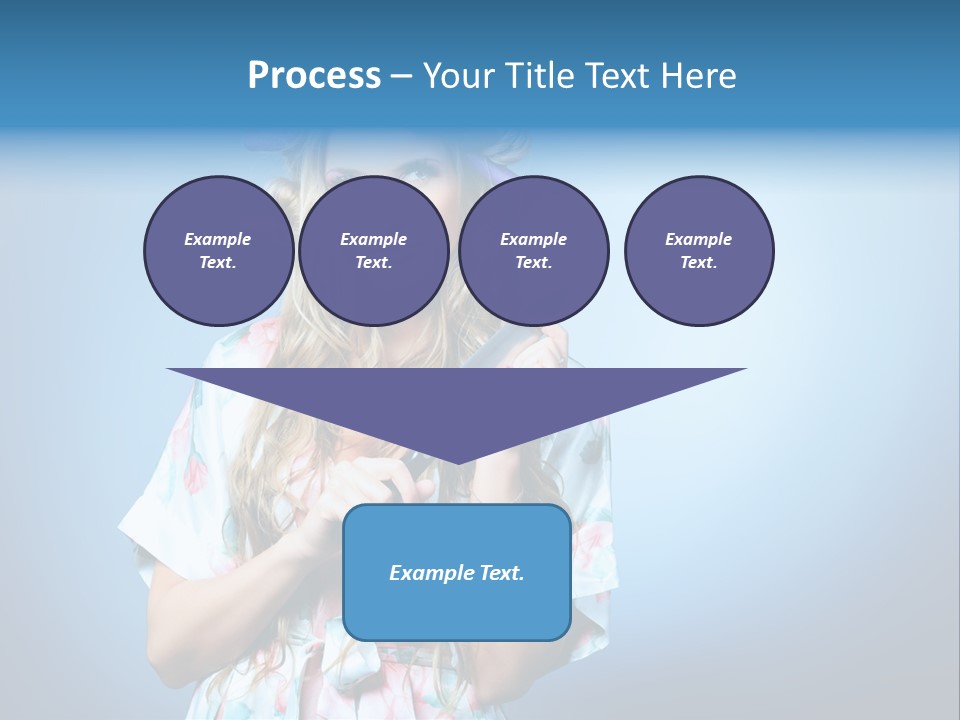 Daily People Belle PowerPoint Template