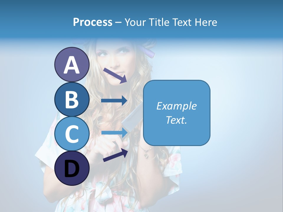 Daily People Belle PowerPoint Template