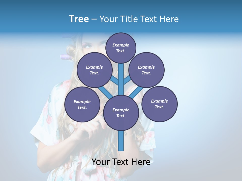 Daily People Belle PowerPoint Template