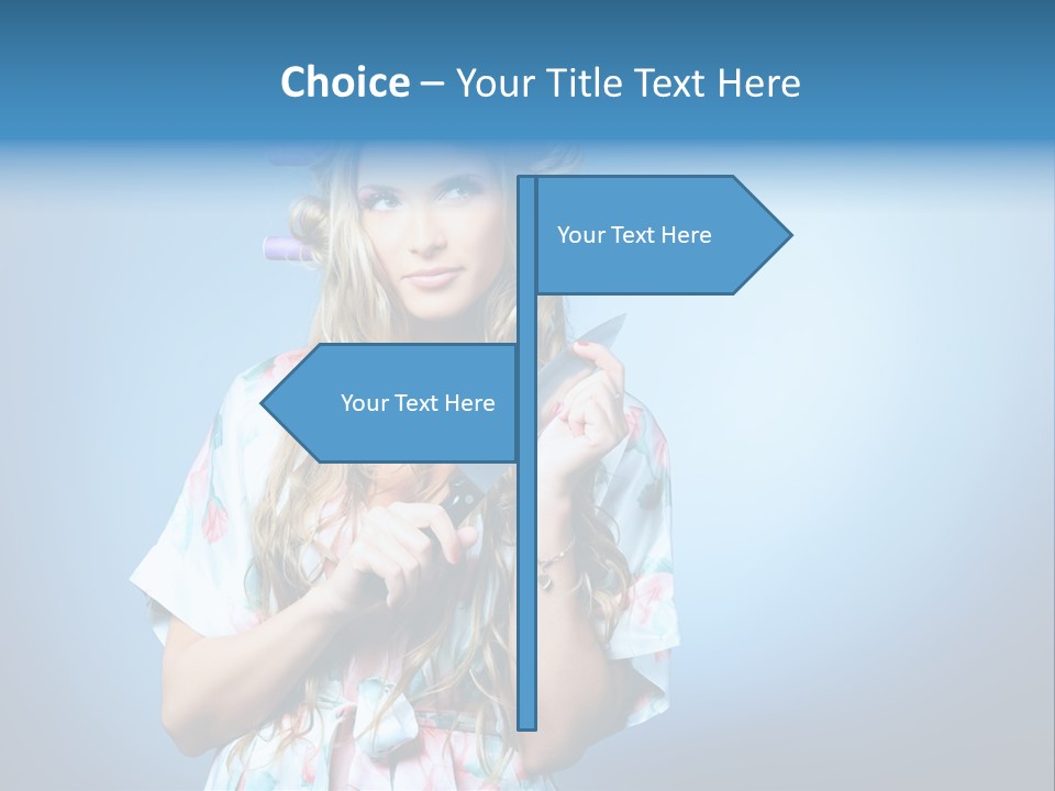 Daily People Belle PowerPoint Template