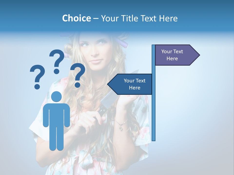 Daily People Belle PowerPoint Template